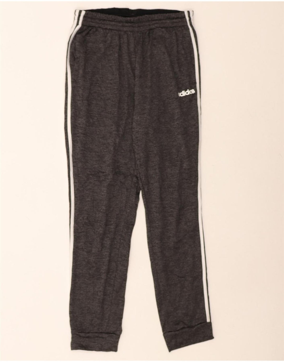 ADIDAS Mens Climalite Tracksuit Trousers Joggers Medium Grey Flecked Vintage Adidas and Second-Hand Adidas from Messina Hembry 