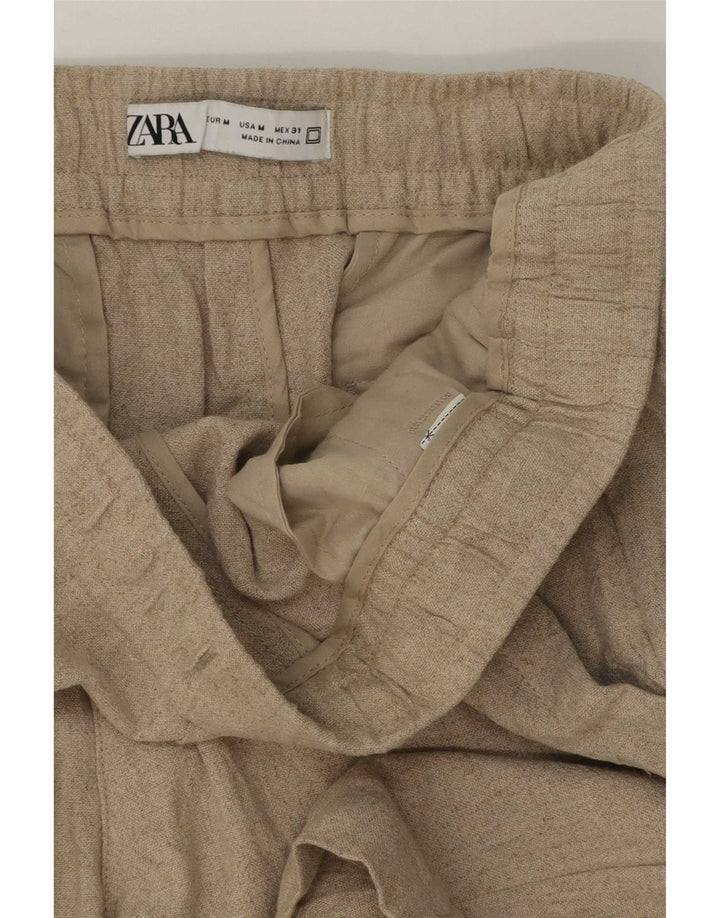 Pantaloni scurți casual pentru bărbați Zara Medium W31 Bej