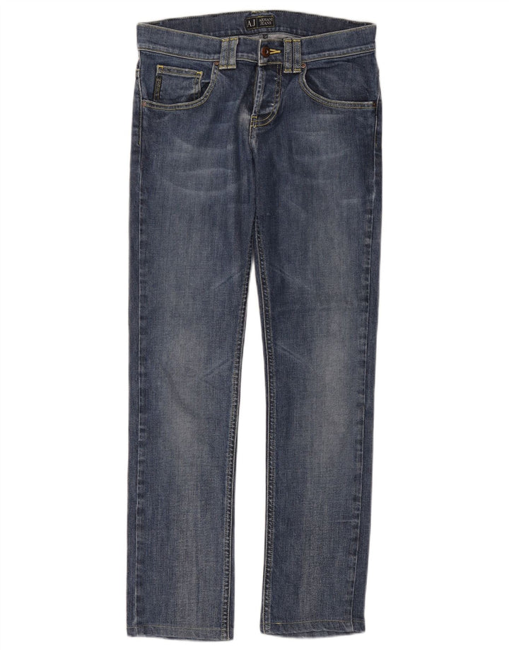 Blugi slim pentru femei Armani W26 L29 Bumbac albastru