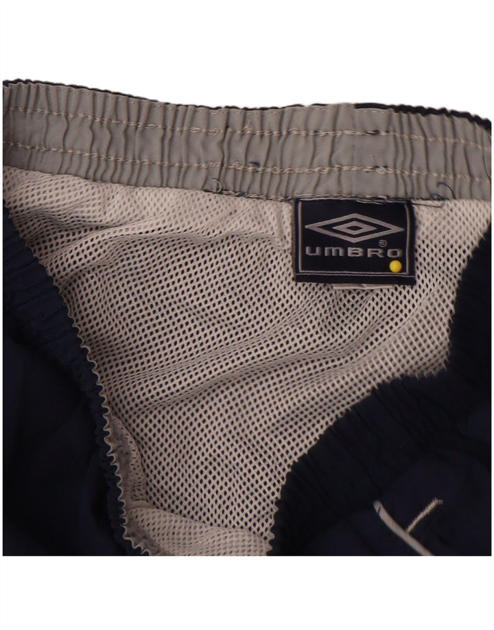 Umbro Băieți Pantaloni Scurt Sport Grafic 9-10 Ani Mediu Bleumarin Poliester