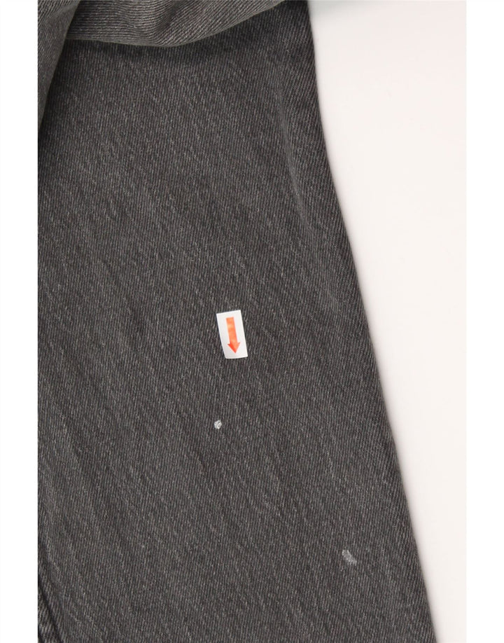 FAT FACE Blugi super slim pentru bărbați W38 L31 bumbac gri