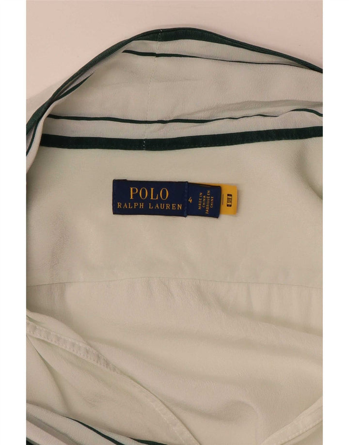 Cămașă pulover supradimensionată pentru femei Polo Ralph Lauren, 4, alb, mic