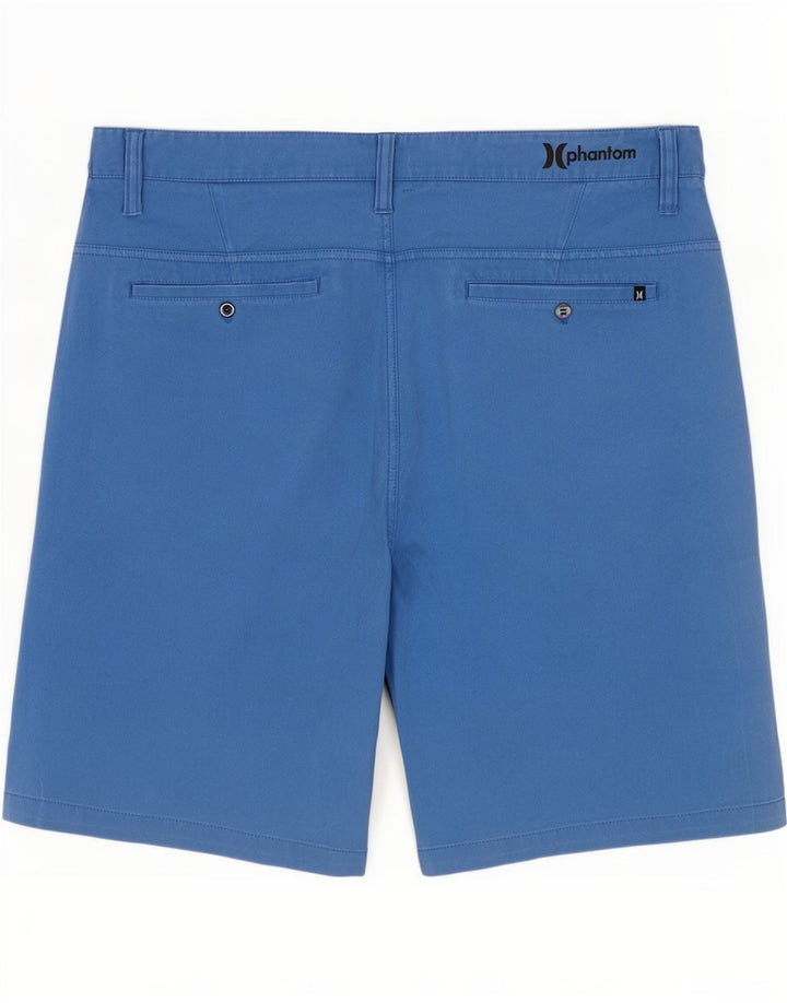 Pantaloni scurți chino Hurley pentru bărbați, mari W36, poliester albastru
