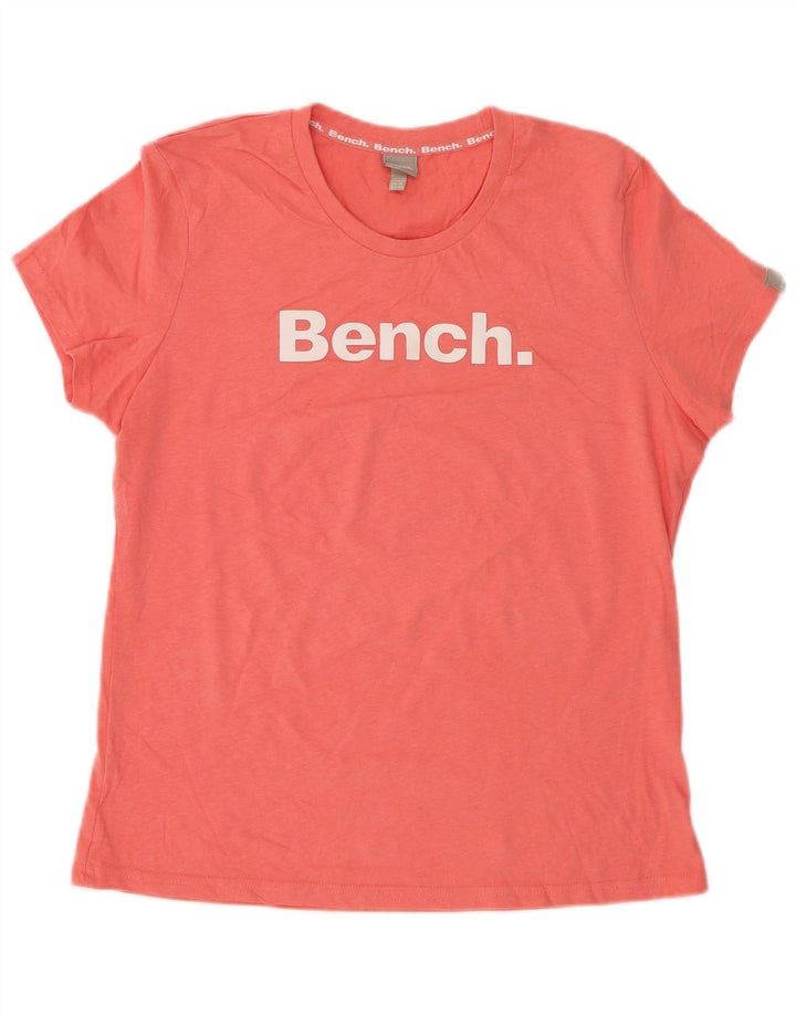 BENCH Tricou grafic pentru femei Top UK 16 Large Pink