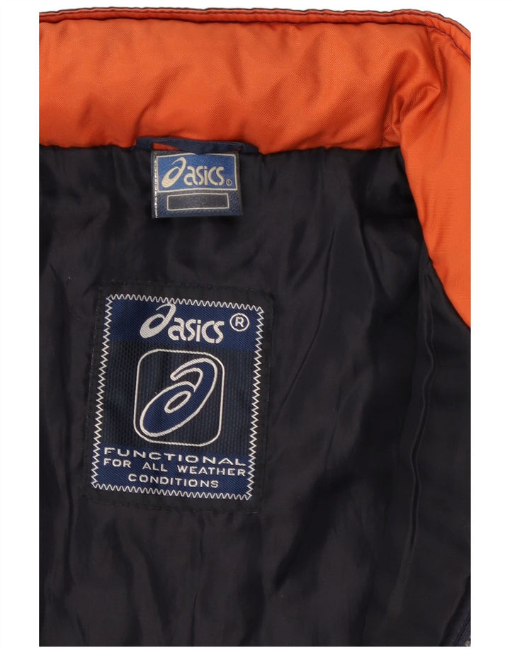 Jachetă pentru bărbați Asics Graphic Windbreaker UK 38 Medium Bleumarin Colorblock