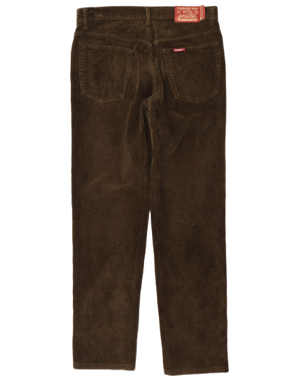 Pantaloni drepti pentru bărbați Carrera din velur L33 L31 bumbac kaki