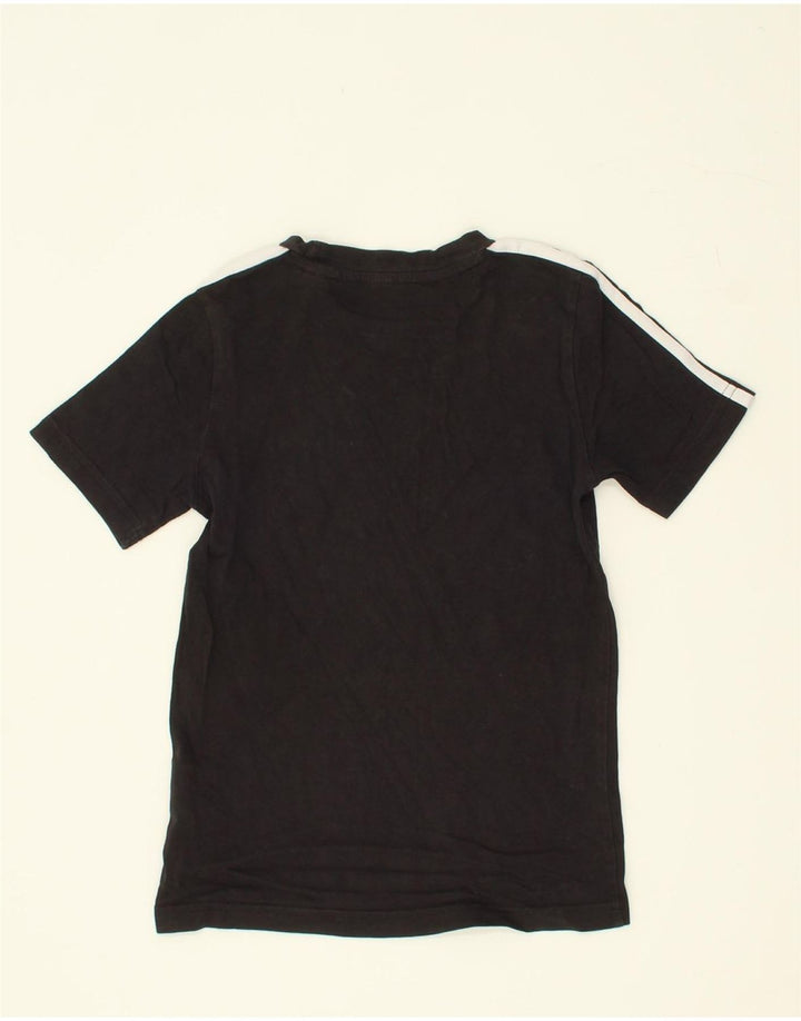 ADIDAS Boys T-Shirt Top 7-8 Years Black Cotton Vintage Adidas and Second-Hand Adidas from Messina Hembry 