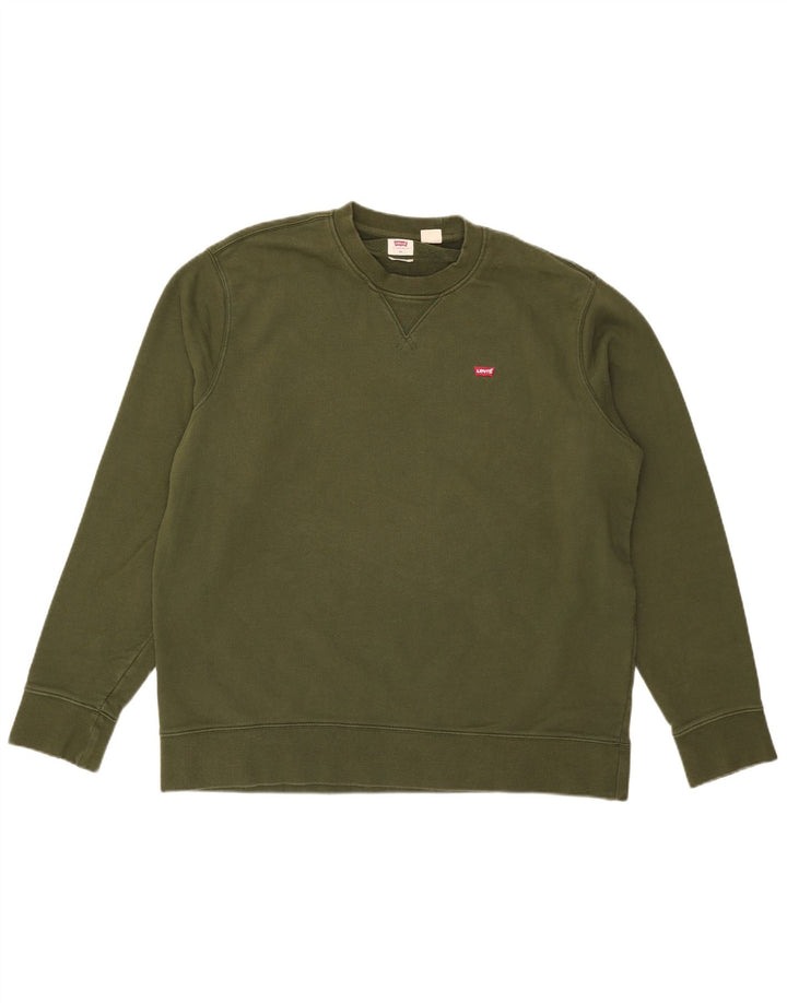 Pulover Levi's Standard pentru bărbați, XL, kaki