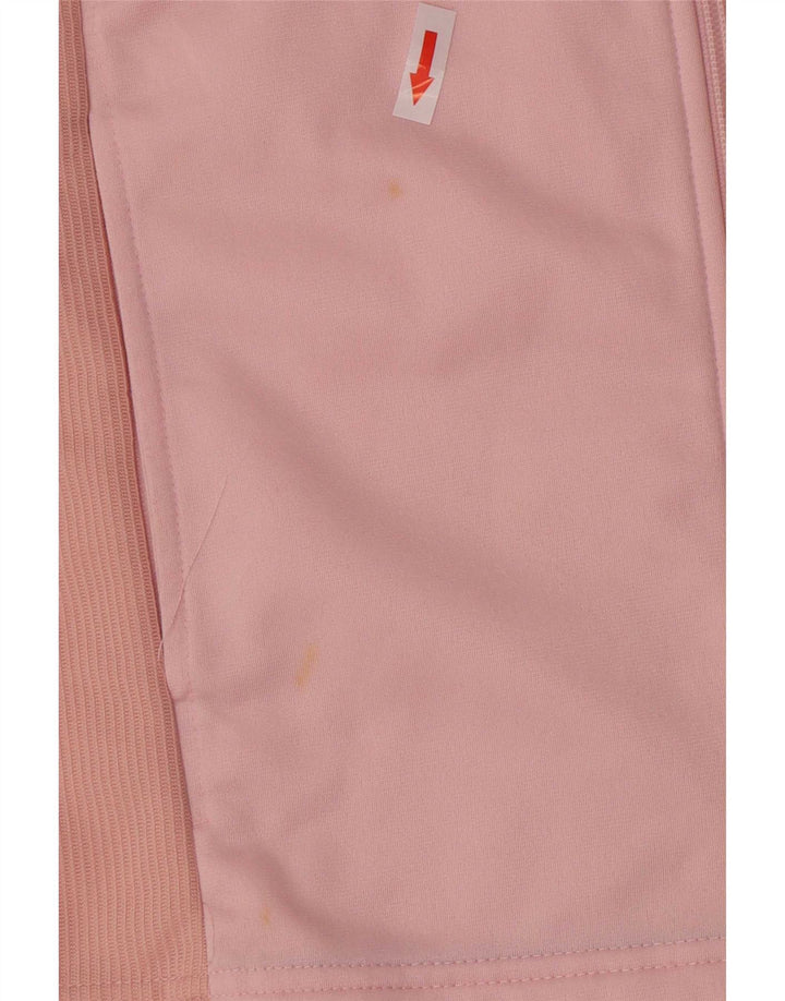 Jachetă de trening pentru femei Asics UK 16, mare, roz, poliester color bloc