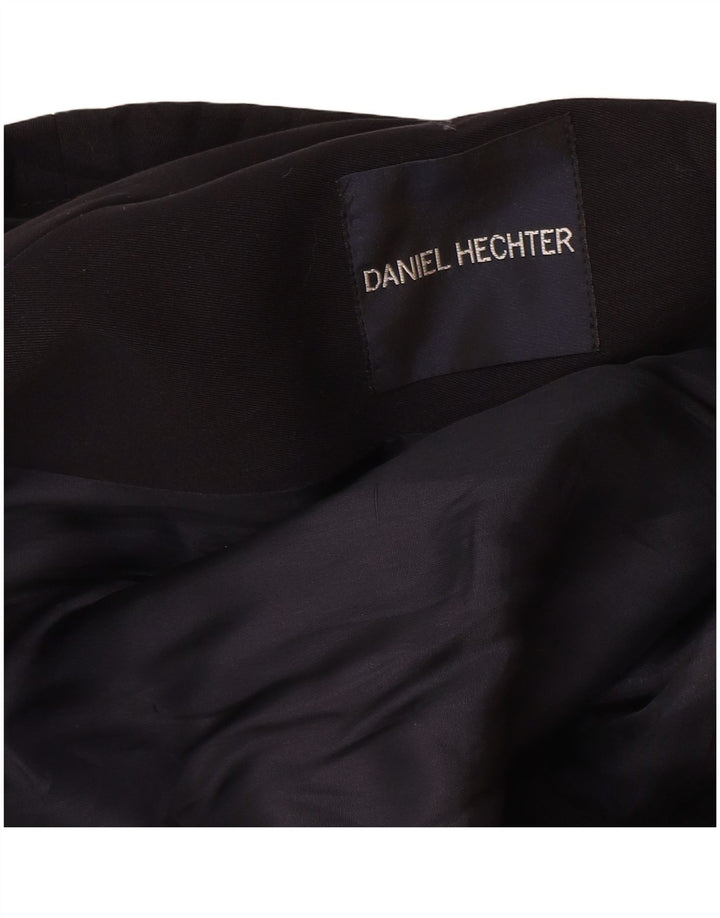 Daniel Hechter Jachetă Blazer pentru femei la dublu piept UK 12 Medium Bleumarin