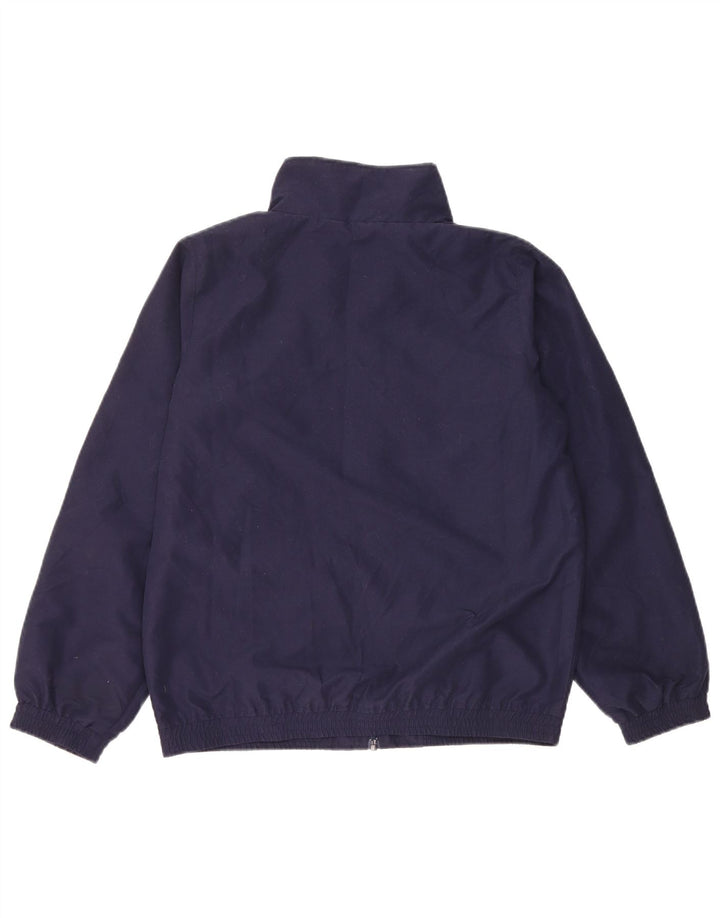 Jachetă Windbreaker cu grafică pentru băieți Kappa 11-12 ani Poliester bleumarin