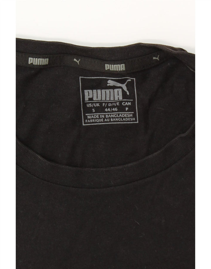 Tricou grafic Puma pentru bărbați Top mic negru