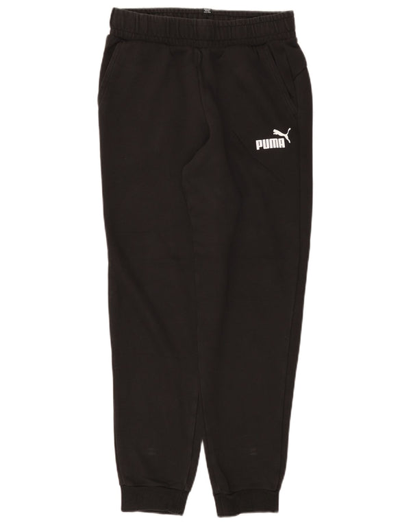 Pantaloni de trening Puma Fete Joggeri 13-14 Ani Bumbac Negru