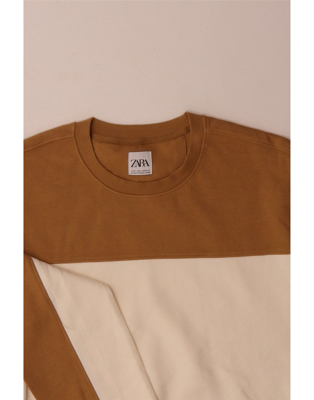 Pulover pentru bărbați Zara Pulover mare, multicolor, color block, bumbac