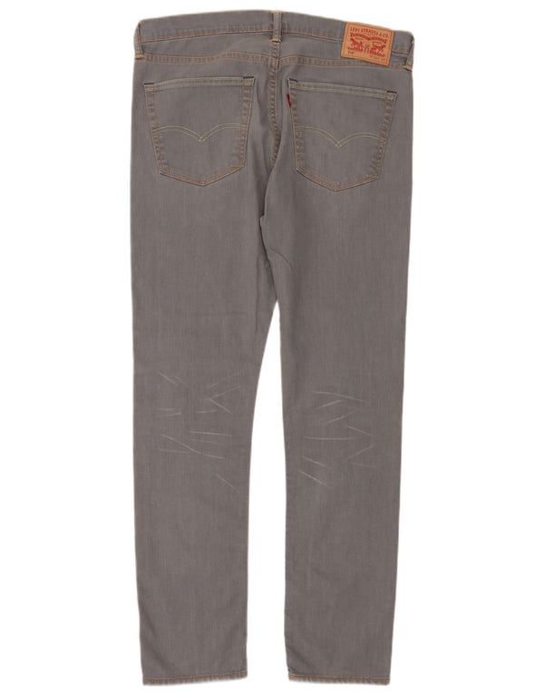 Jeans skinny pentru bărbați Levi's 510 W36 L32 bumbac gri