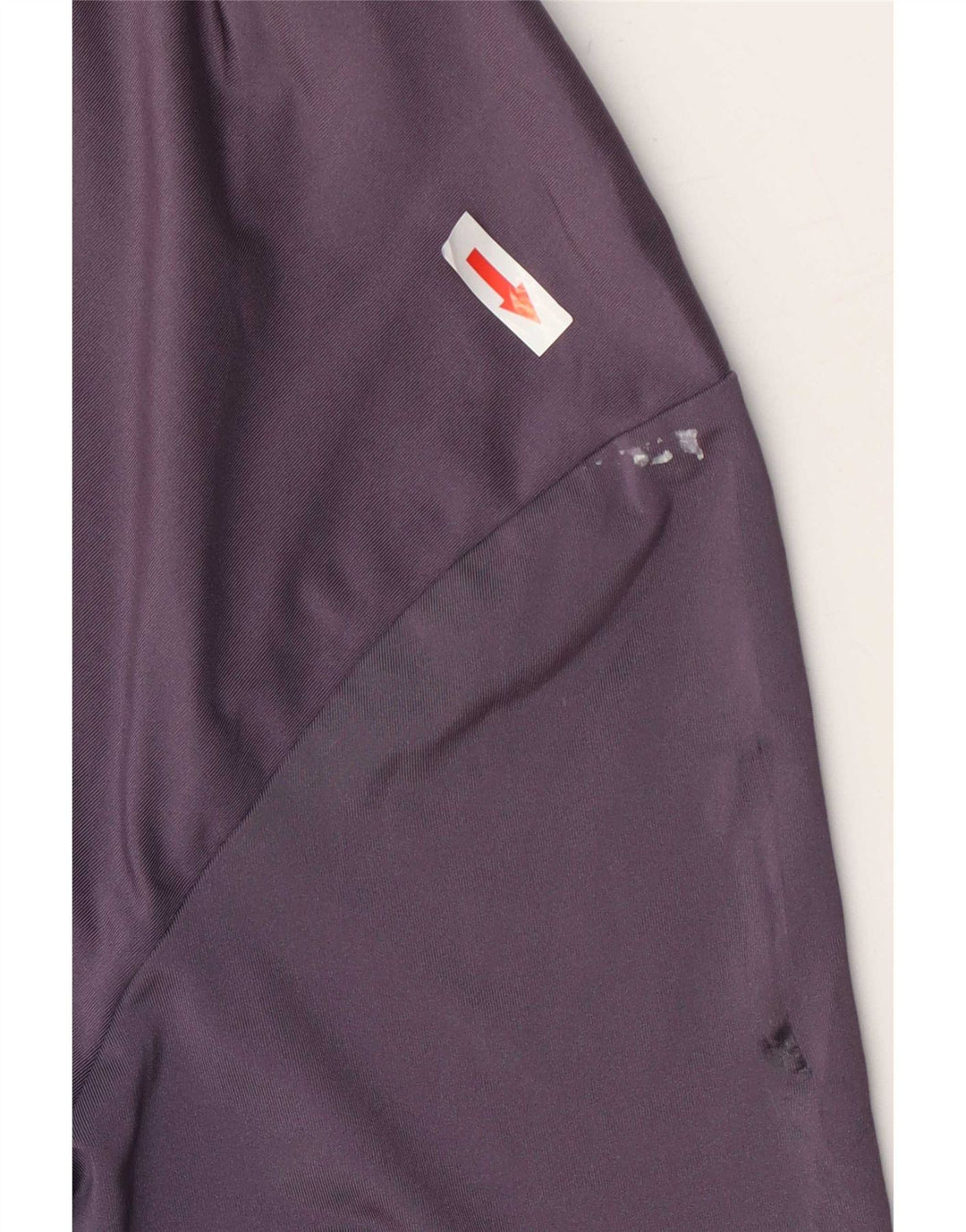 Polo de golf pentru bărbați Adidas, poliester cu dungi mari violet