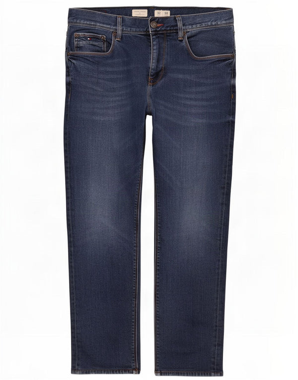 Tommy Hilfiger Womens Denton Straight Jeans W32 L30 Blue