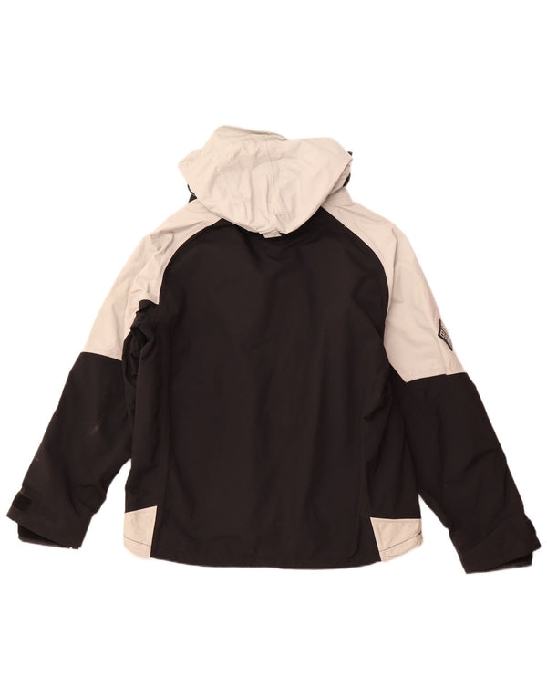 Jachetă de ploaie cu glugă pentru bărbați Musto UK 40, mare, neagră, poliamidă color bloc