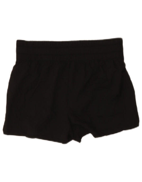 Pantaloni scurti sport Reebok pentru femei UK 10 Small Black Poliester
