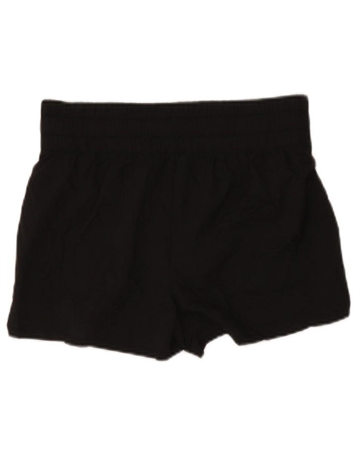 Pantaloni scurti sport Reebok pentru femei UK 10 Small Black Poliester
