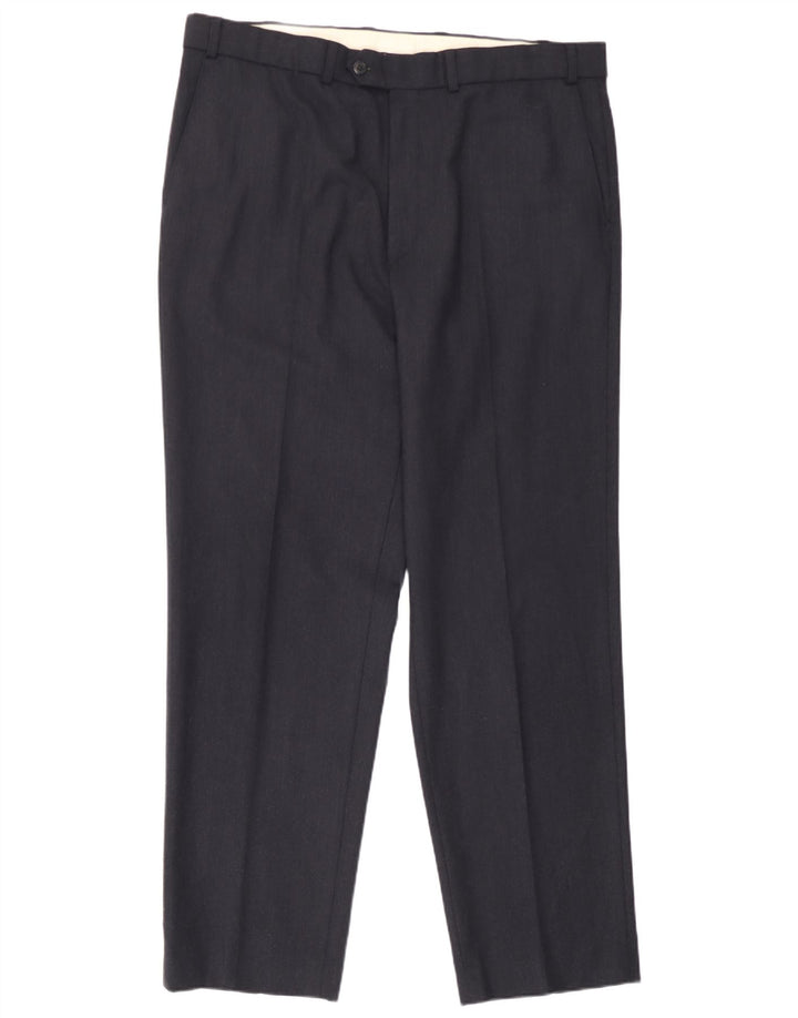 Marks & Spencer Pantaloni drepți pentru bărbați St. Michael W38 L31 bleumarin