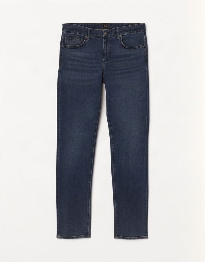 Blugi slim pentru bărbați Hugo Boss W32 L30 bleumarin