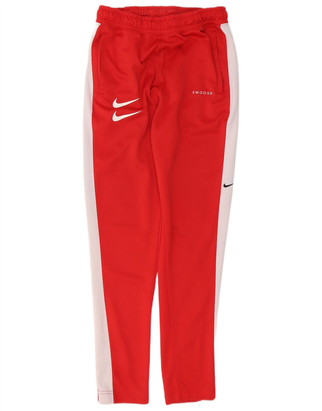 Pantaloni de trening Nike Swoosh pentru bărbați, roșu, poliester color bloc