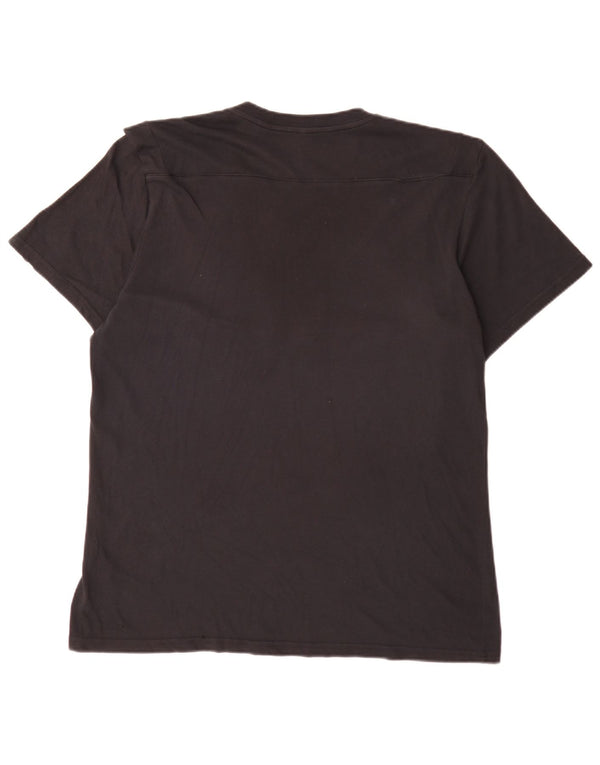 Tricou pentru bărbați Adidas Aeroready Top mare din bumbac negru