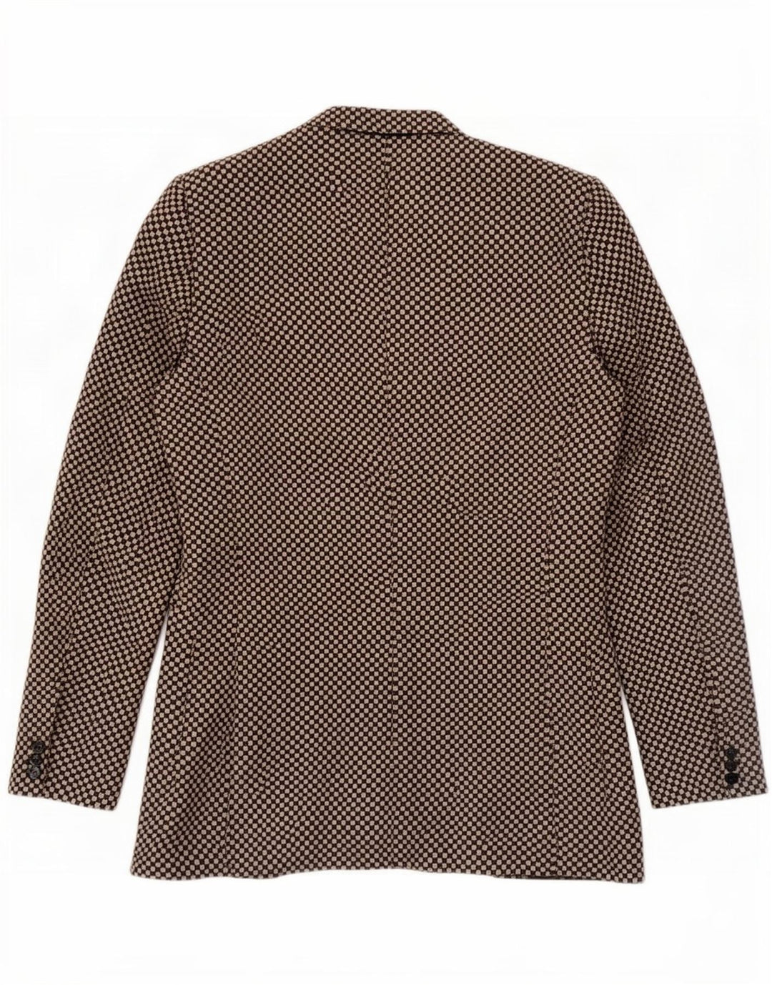 VENTANNI Jachetă pentru bărbați cu 3 nasturi IT 52 XL Maro Geometric