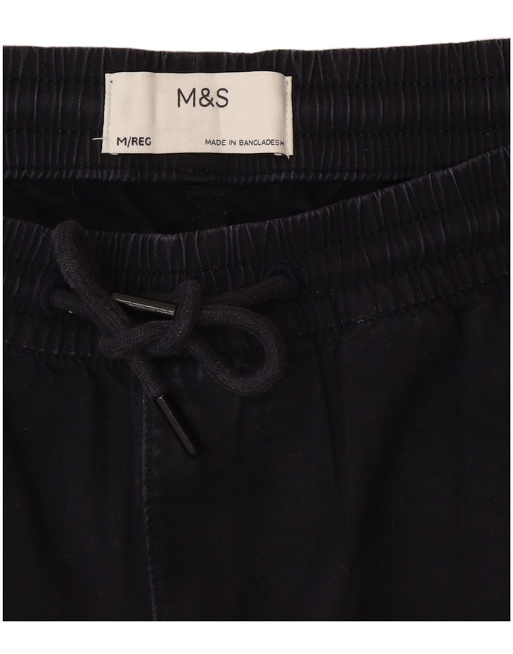 Pantaloni chino drepți pentru bărbați Marks & Spencer Mediu L32 L29 Bleumarin