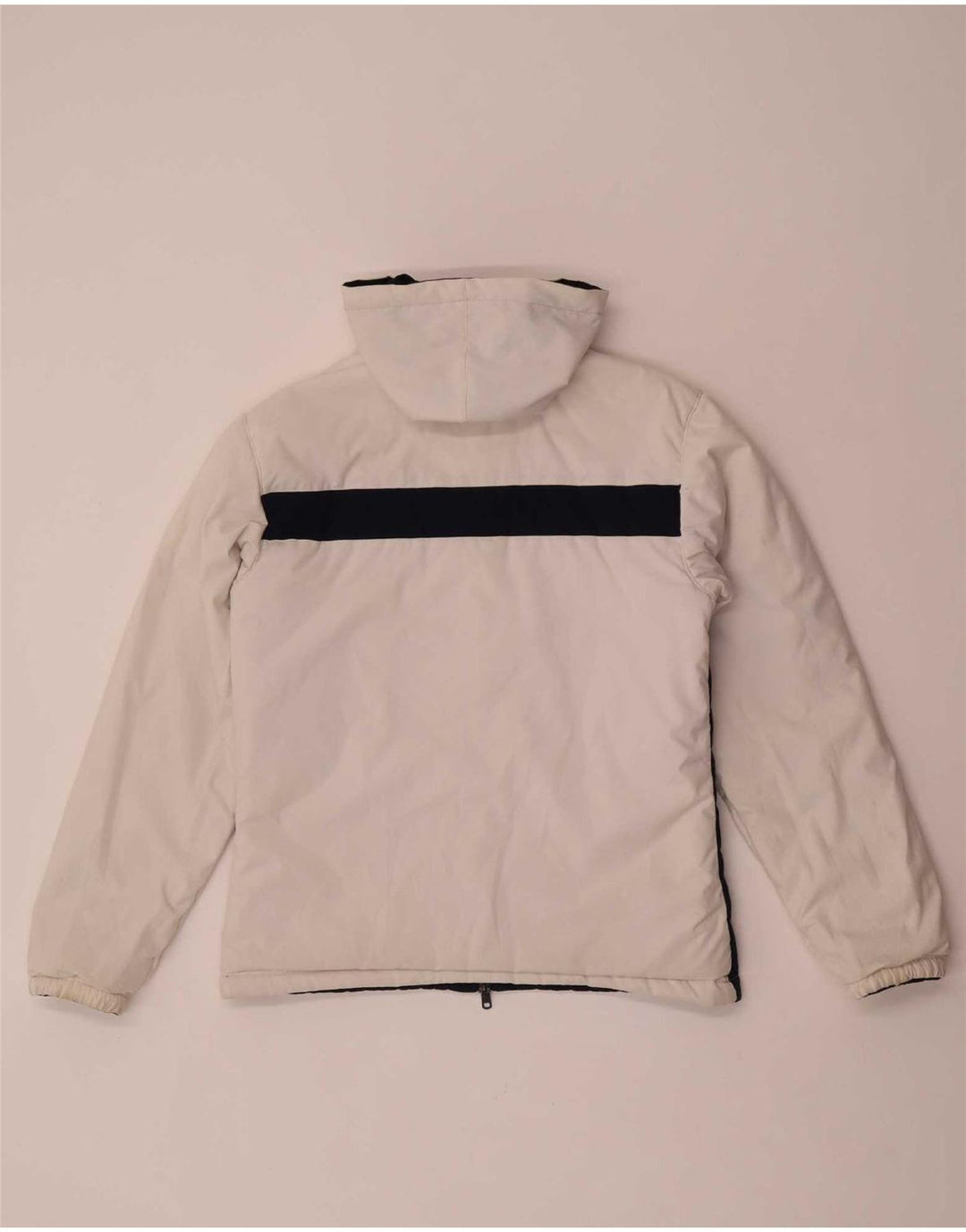 Jachetă reversibilă cu glugă Nike pentru femei Marea Britanie 10/12, albastru bleumarin mediu, color block