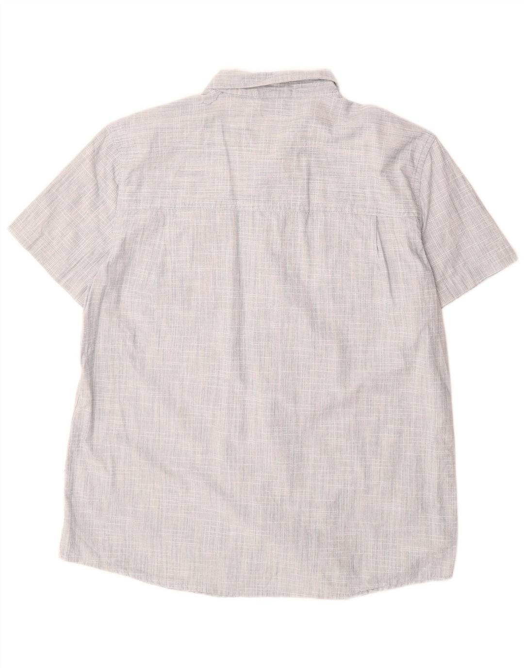 Cămașă cu mânecă scurtă pentru bărbați Mountain Warehouse, bumbac albastru XL