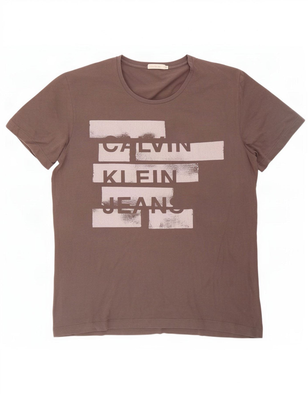 Tricou grafic pentru bărbați Calvin Klein Jeans Top XL gri