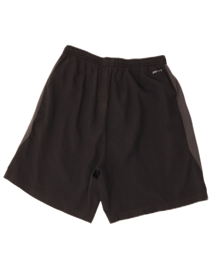 Pantaloni scurți sport Nike Dri Fit pentru bărbați, mici, negru, poliester