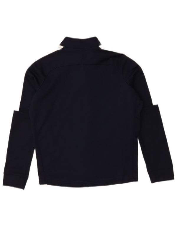 Jachetă de top pentru trening Nike Dri Fit pentru băieți 8-9 ani Mic, bleumarin