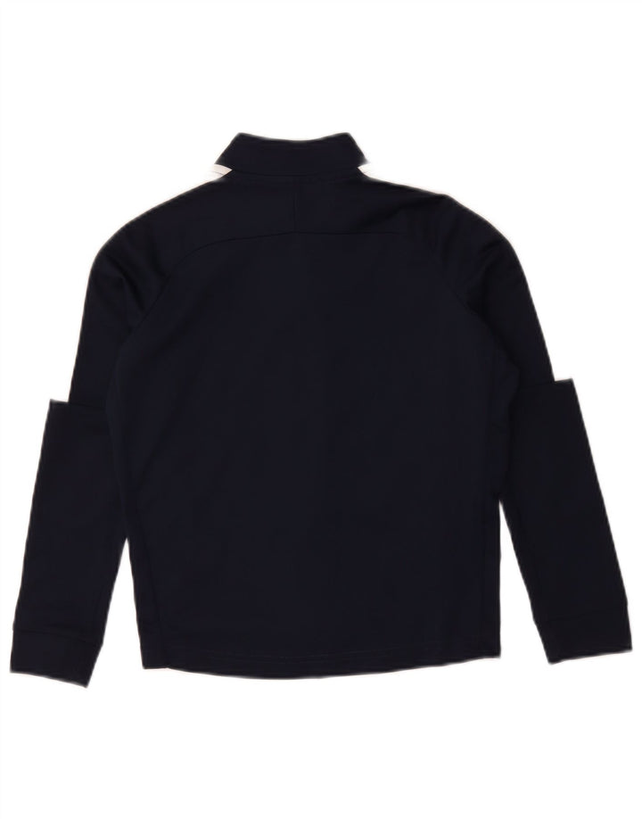 Jachetă de top pentru trening Nike Dri Fit pentru băieți 8-9 ani Mic, bleumarin