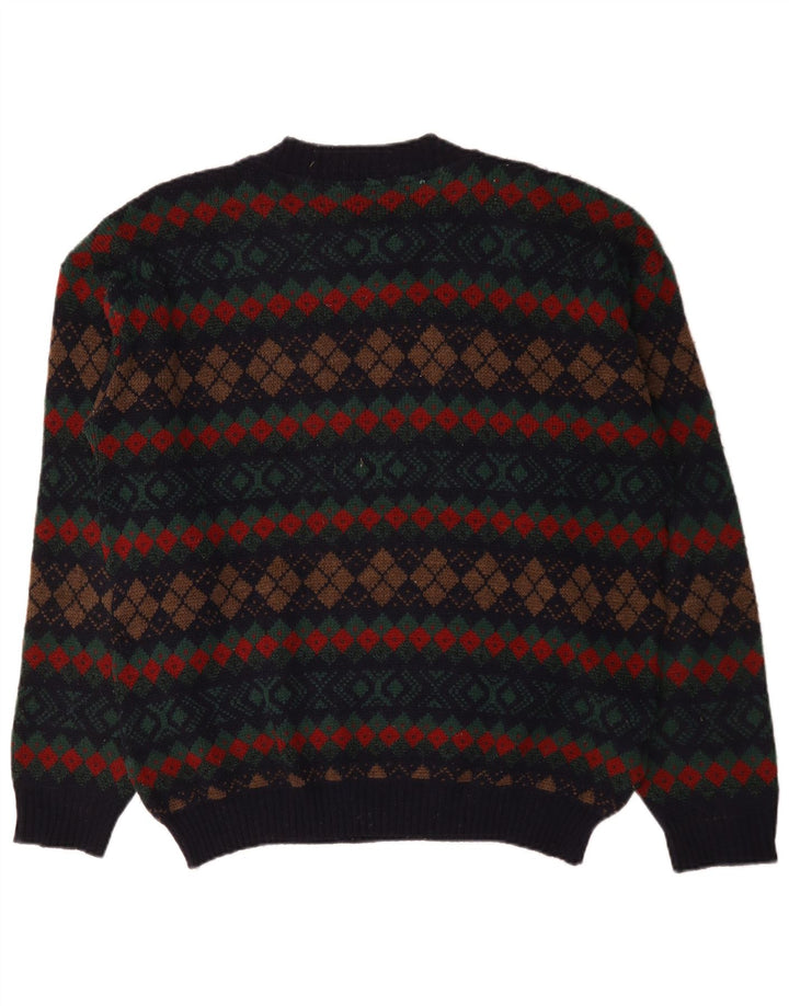 Pulover Marks & Spencer pentru bărbați, cu gât crew, mare, multicolor