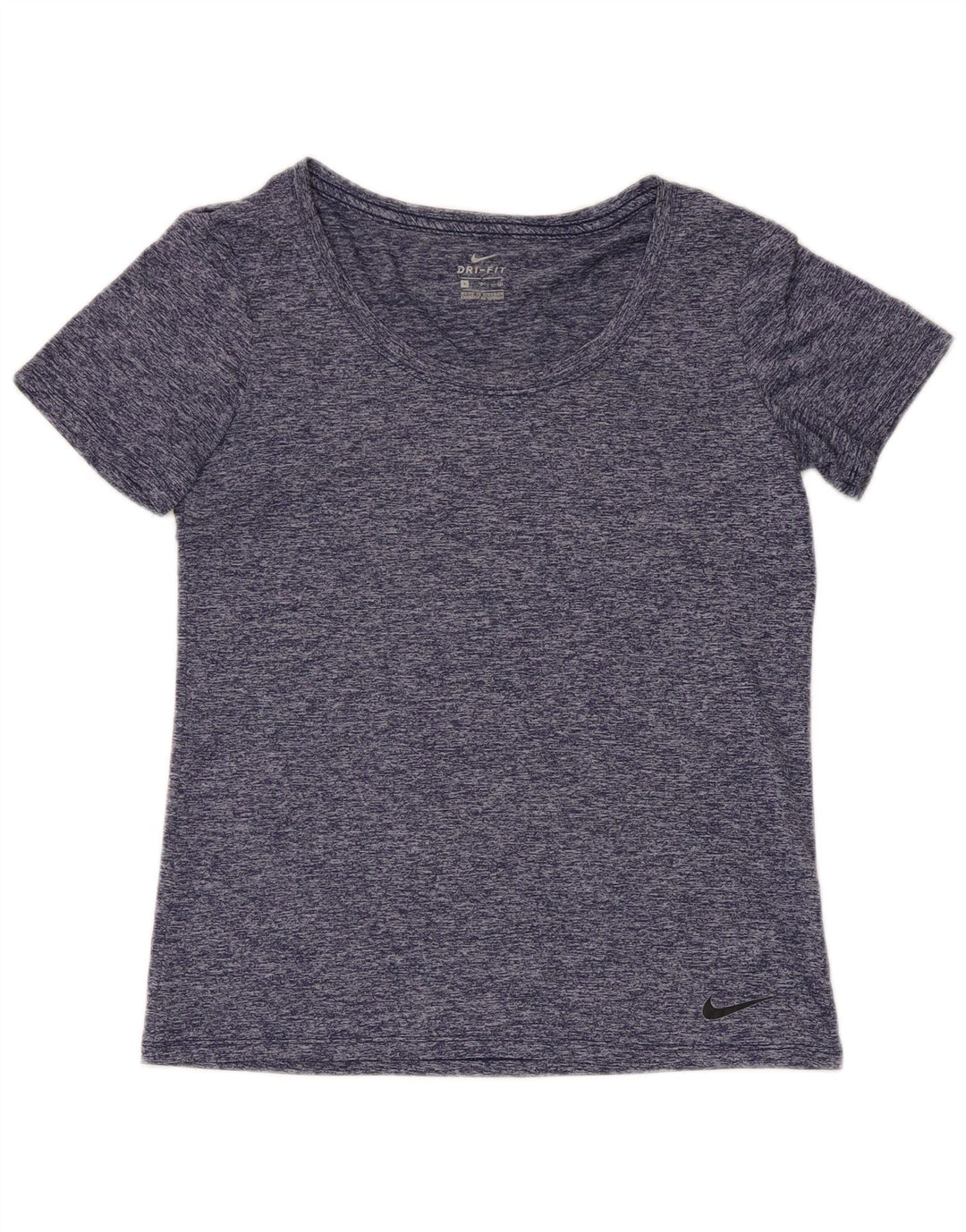 Tricou Nike Dri Fit pentru femei Top UK 10 Small Bleumarin Poliester stricat