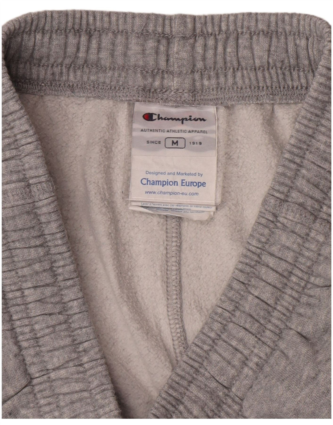 Pantaloni de trening pentru bărbați Champion Pantaloni de jogging, bumbac gri mediu