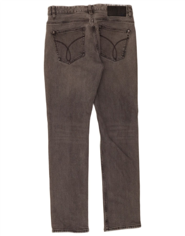 Blugi slim pentru bărbați Calvin Klein W31 L30 bumbac gri