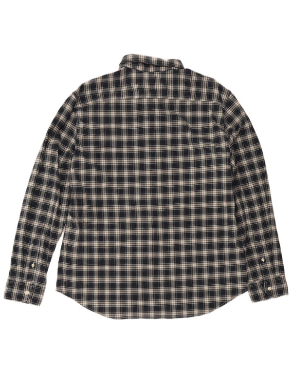 Cămașă subțire Levi's pentru bărbați 2XL, bumbac cu carouri bleumarin
