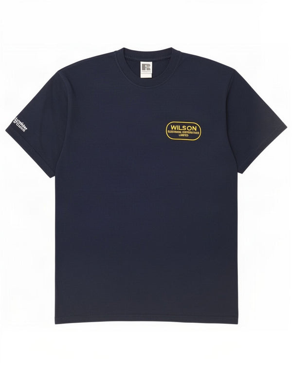 Tricou Russell Athletic pentru bărbați Top mare din bumbac bleumarin