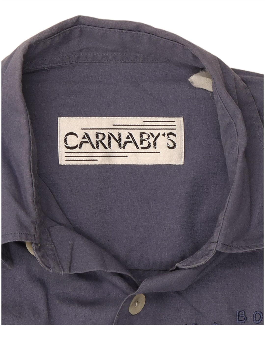 Cămașă grafică pentru bărbați CARNABY'S, mare, bleumarin