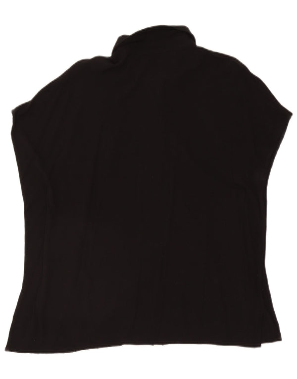 Bluză cămașă cu mânecă scurtă Desigual pentru femei UK 10 Mic, negru, floral