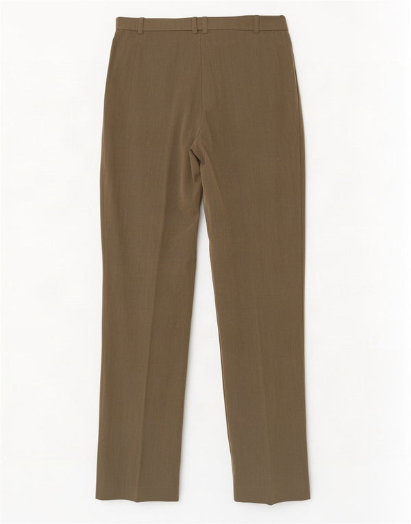 Pantaloni casual drepti pentru femei Marks & Spencer UK 10 Small W28 L29 Khaki