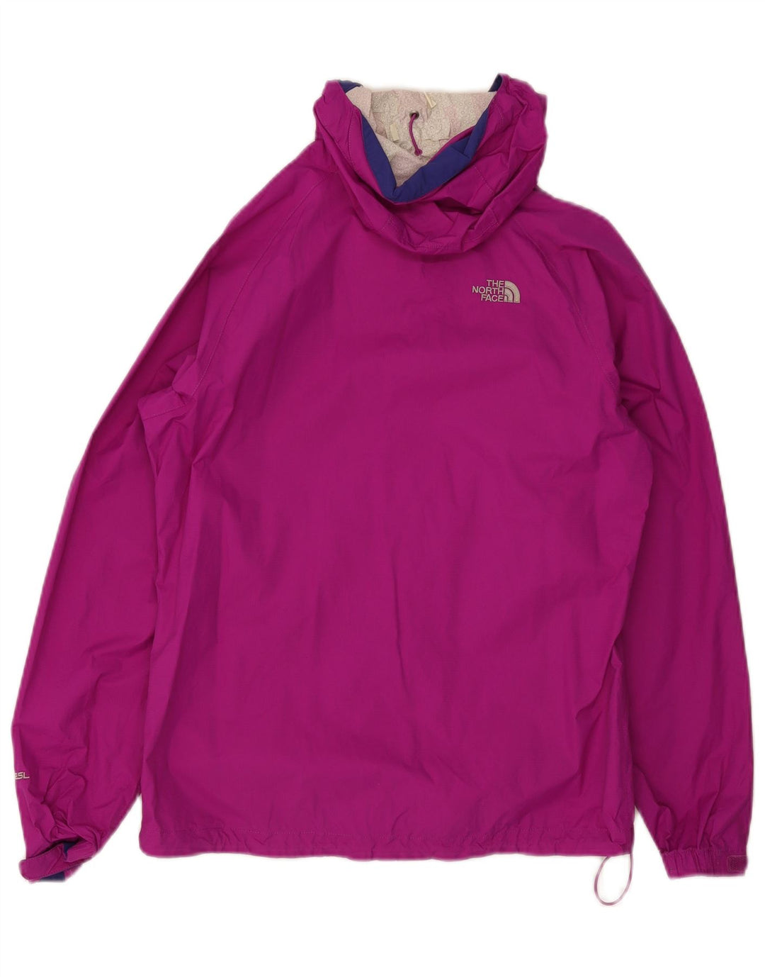 Jachetă de ploaie cu glugă The North Face pentru femei UK 10 Small Maroon Nylon