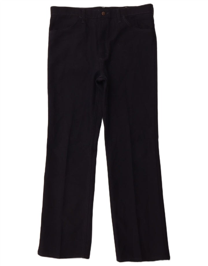 Pantaloni casual drepti pentru bărbați WRANGLER W36 L32 bleumarin