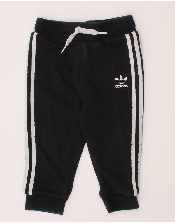 Adidas Baby Boys Joggers Pantaloni Trening 12-18 Luni Bumbac Negru