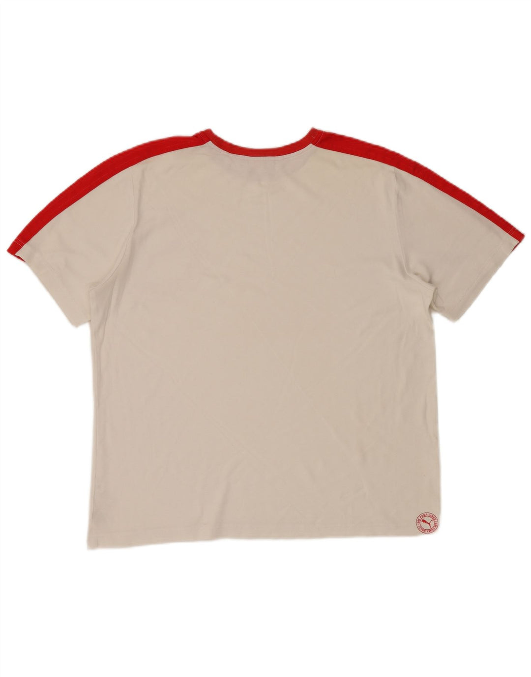 Tricou grafic PUMA pentru bărbați Top XL, alb, bumbac color bloc