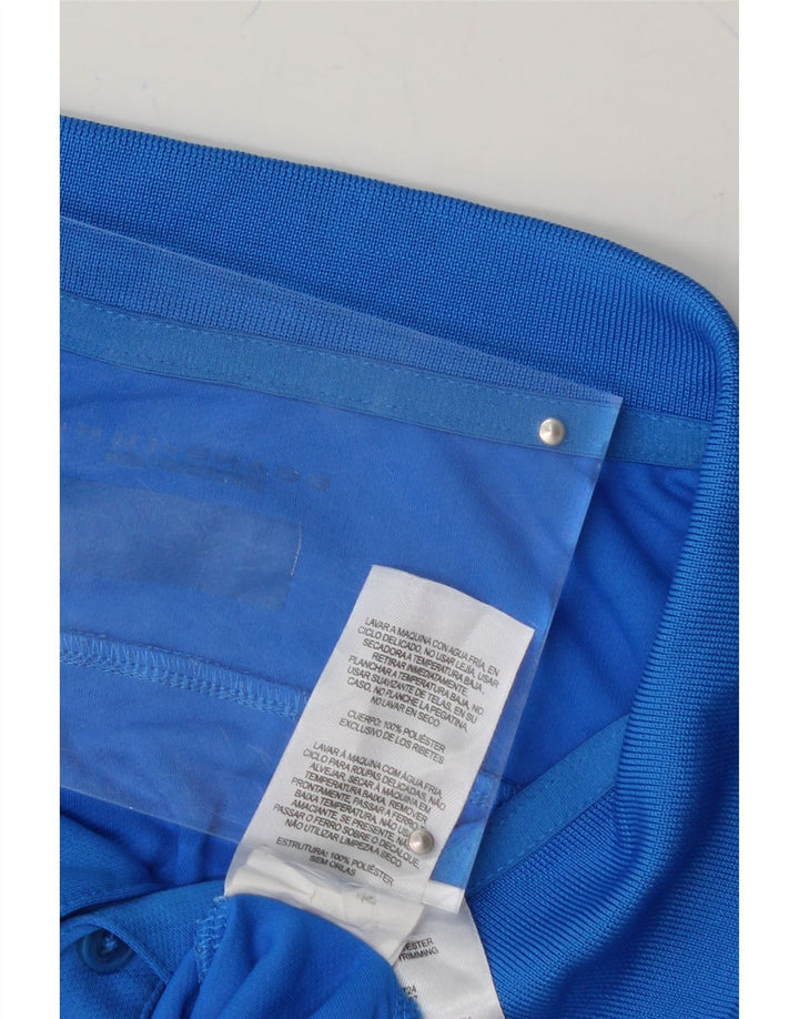 COLUMBIA Mens Polo Shirt XL Blue Polyester Vintage Columbia and Second-Hand Columbia from Messina Hembry 